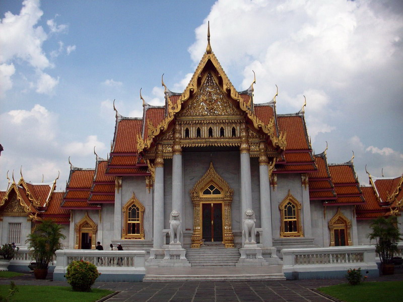 Thailand, Bangkok, Wat Benchamabophit